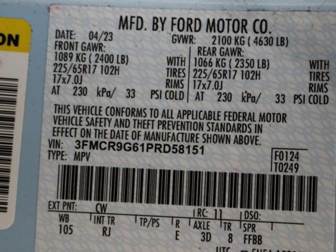 Used 2023 Ford Bronco Sport Heritage w/ Heritage Convenience Package AWD/4WD image 73
