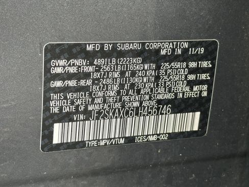 Used 2020 Subaru Forester Touring w/ Popular Package #2 AWD/4WD image 15