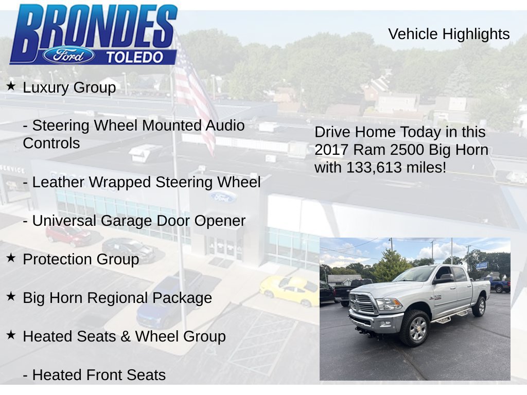 Used 2017 RAM 2500 Big Horn AWD/4WD image 22