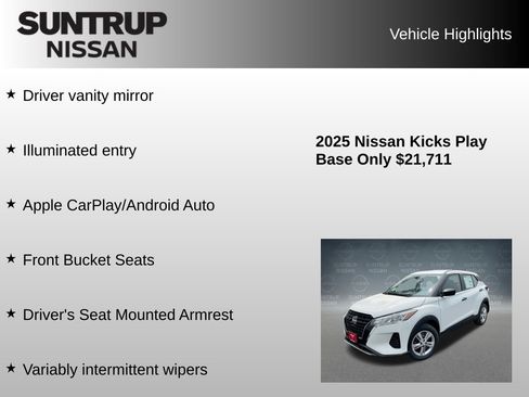 Used 2025 Nissan Kicks Play S FWD image 38