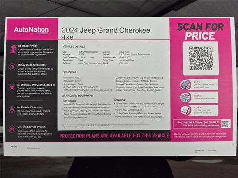 Used 2024 Jeep Grand Cherokee Limited 4xe w/ Luxury Tech Group II AWD/4WD image 24