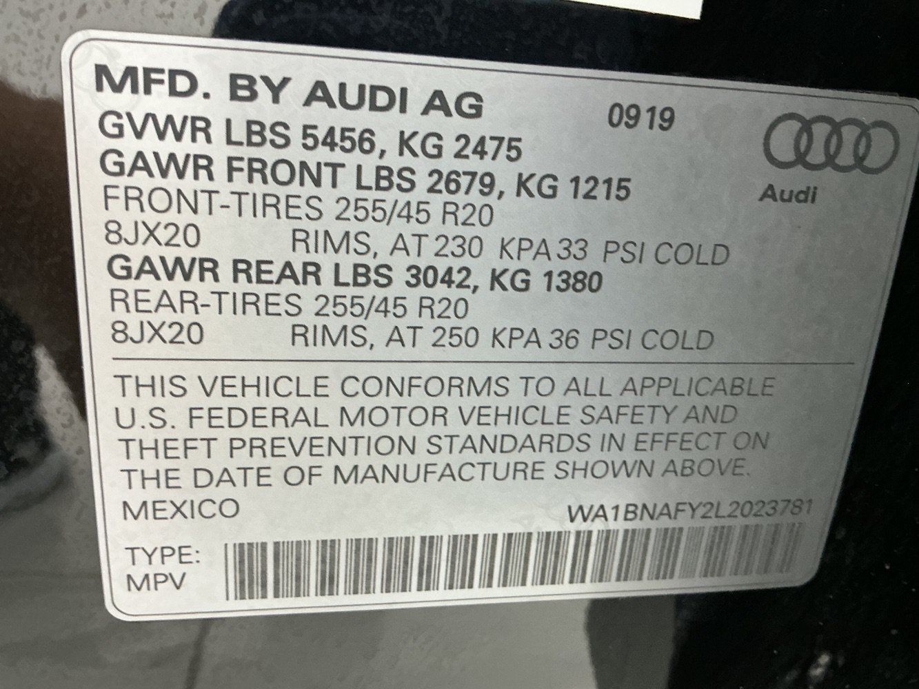 Used 2020 Audi Q5 2.0T Premium Plus w/ Premium Plus Package AWD/4WD image 54