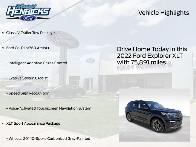 Used 2022 Ford Explorer XLT w/ XLT Sport Appearance Package AWD/4WD image 4