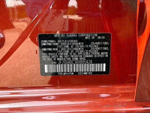 Certified 2024 Subaru Crosstrek 2.0i AWD/4WD image 32