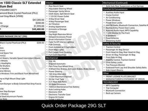 Used 2024 RAM 1500 Classic SLT AWD/4WD image 2