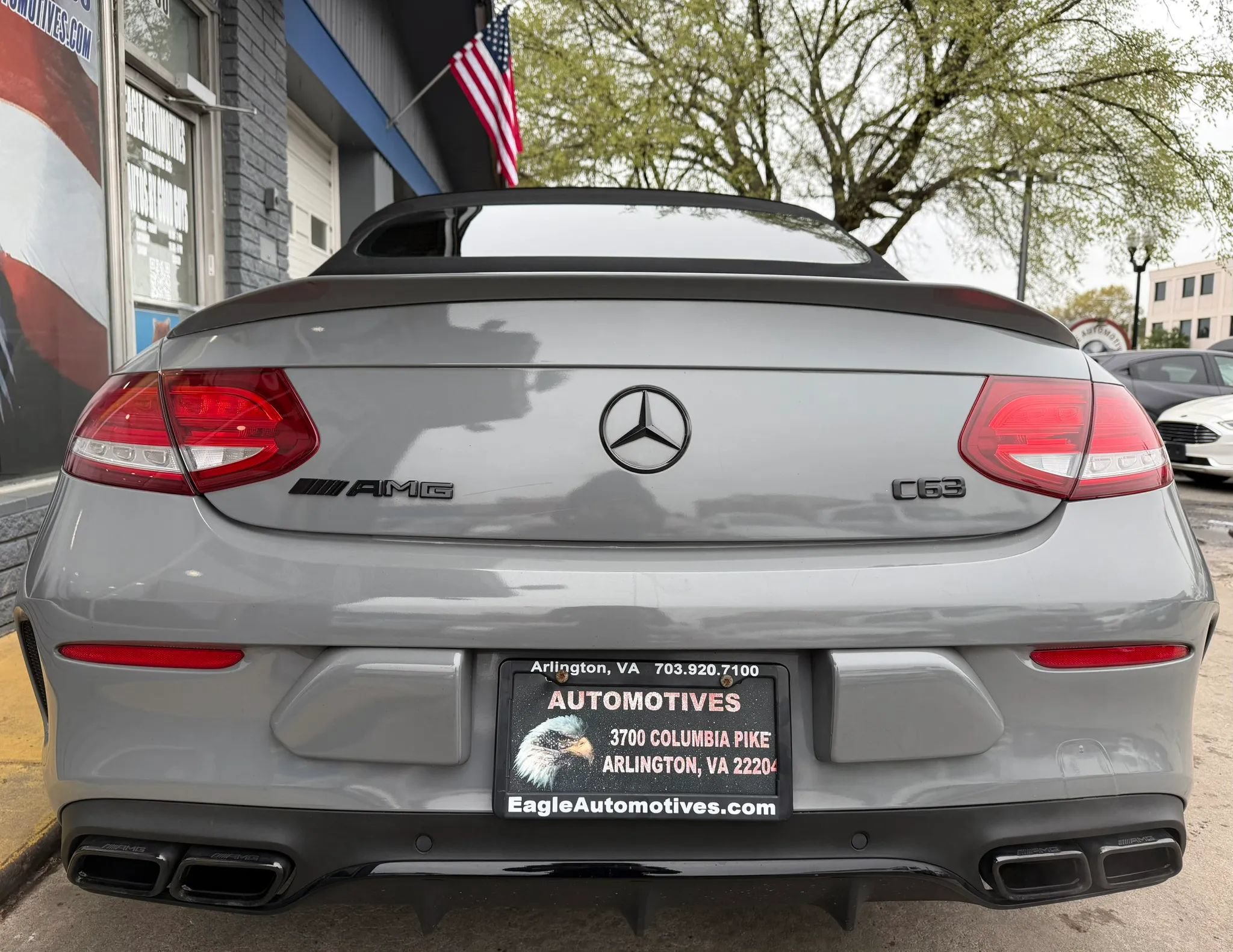 Used 2018 Mercedes-Benz C 63 AMG Cabriolet w/ Multimedia Package image 4