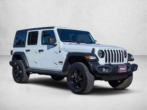 Used 2021 Jeep Wrangler Unlimited Sport AWD/4WD image 3