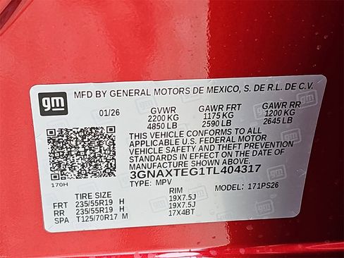 New 2026 Chevrolet Equinox RS image 39