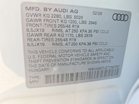 Used 2026 Audi Q3 quattro 2.0T image 34