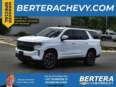 Used 2022 Chevrolet Tahoe RST w/ Sport Performance Package AWD/4WD image 1