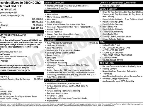New 2026 Chevrolet Silverado 2500 ZR2 AWD/4WD image 3