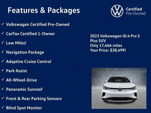 Used 2023 Volkswagen ID.4 Pro S Plus AWD/4WD image 5