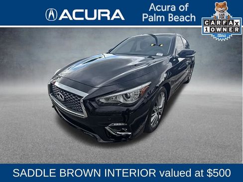 Used 2024 INFINITI Q50 Luxe w/ Cargo Package image 1