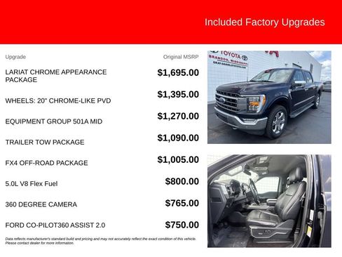 Used 2021 Ford F150 Lariat AWD/4WD image 5