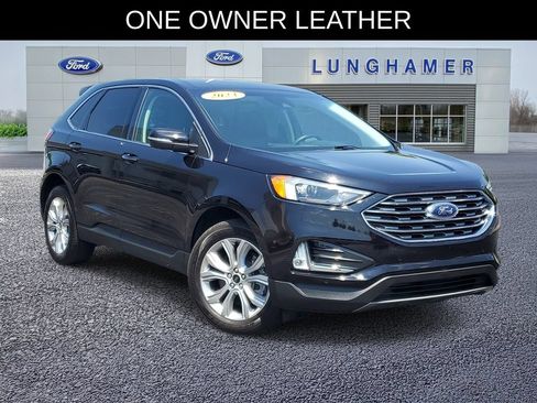 Used 2023 Ford Edge Titanium w/ Cargo Accessory Package AWD/4WD image 1