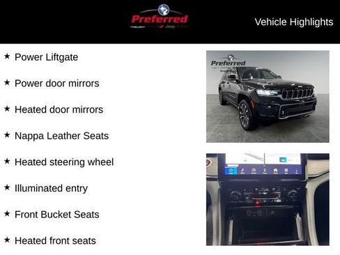 New 2025 Jeep Grand Cherokee Overland image 12