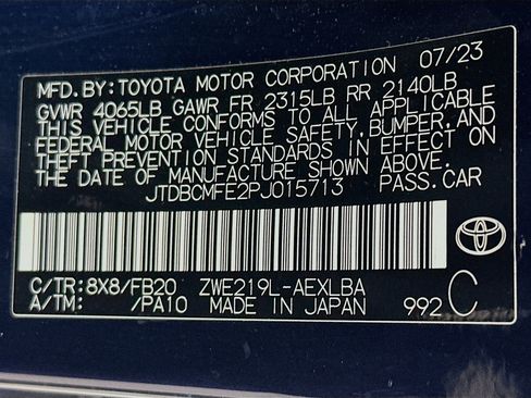 Used 2023 Toyota Corolla LE FWD image 12