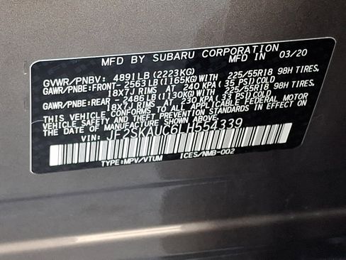 Used 2020 Subaru Forester Limited w/ Popular Package #3 image 29