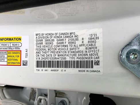 Used 2024 Honda Civic Si image 34