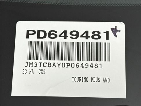 Certified 2023 MAZDA CX-9 Touring Plus AWD/4WD image 47