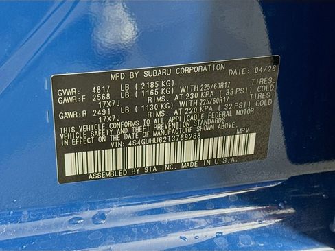 New 2026 Subaru Crosstrek 2.5i Wilderness AWD/4WD image 31