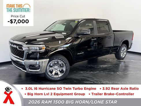 New 2026 RAM 1500 4x4 Crew Cab image 1