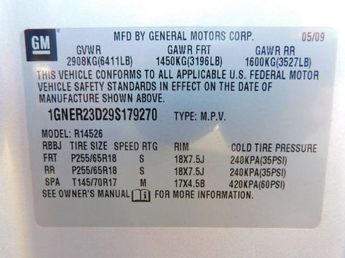 Used 2009 Chevrolet Traverse LT image 19