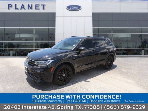Used 2022 Volkswagen Tiguan SE R-Line AWD/4WD image 1