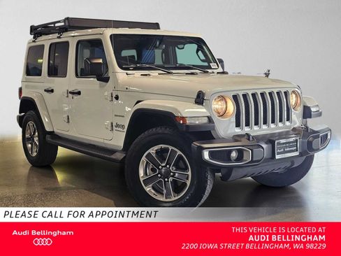 Used 2023 Jeep Wrangler Unlimited Sahara w/ Cold Weather Group AWD/4WD image 1