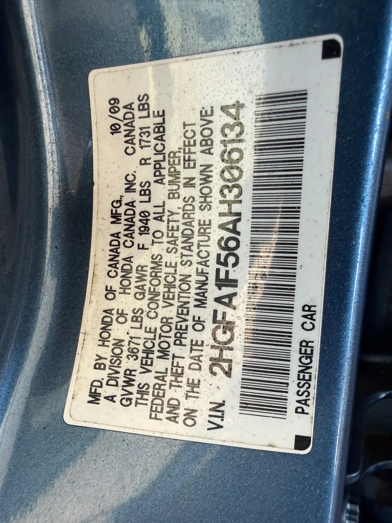Used 2010 Honda Civic LX image 16