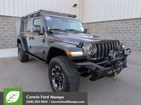 Used 2024 Jeep Wrangler Unlimited Rubicon AWD/4WD image 1