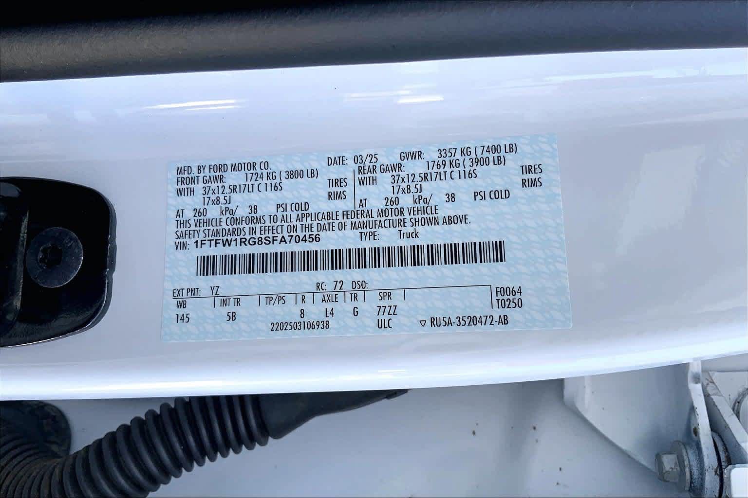 Used 2025 Ford F150 Raptor AWD/4WD image 20