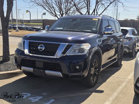 Used 2017 Nissan Armada Platinum w/ Captain Seat Package image 1