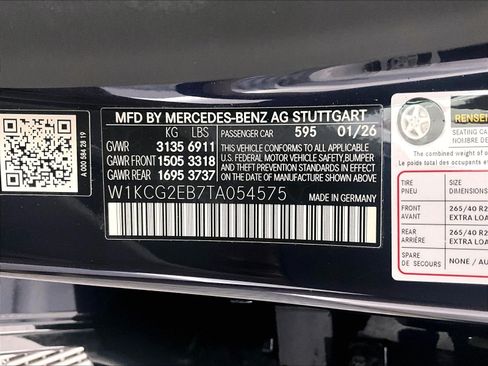 Used 2026 Mercedes-Benz EQS 450+ 4MATIC Sedan image 31