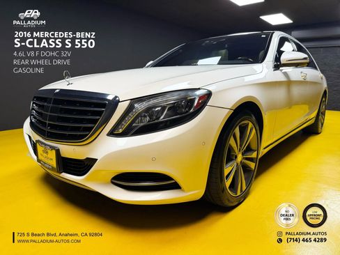 Used 2016 Mercedes-Benz S 550 Sedan w/ Premium Package image 1