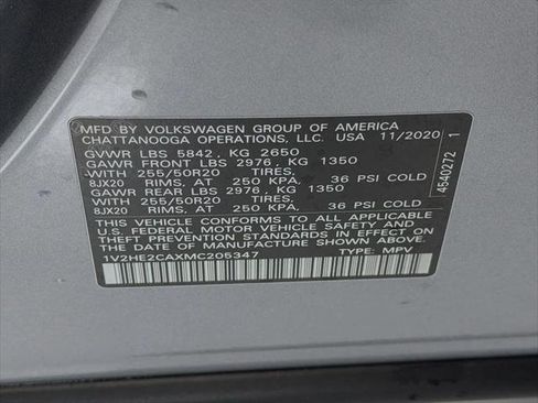 Used 2021 Volkswagen Atlas Cross Sport SE AWD/4WD image 32