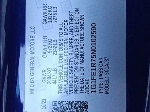 Used 2022 Chevrolet Camaro LT w/ RS Package image 32