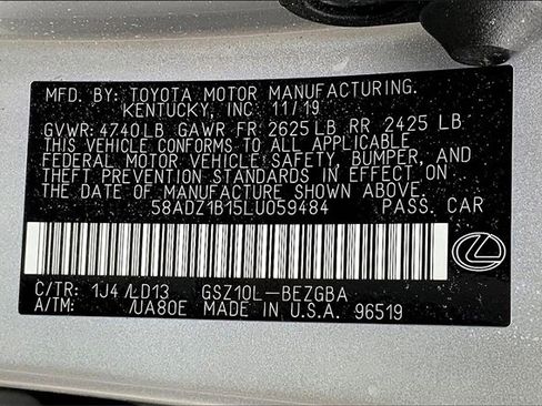 Used 2020 Lexus ES 350 w/ Premium Package image 22