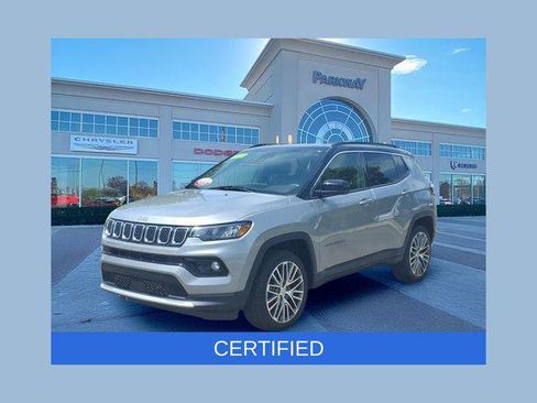 Certified 2023 Jeep Compass Limited w/ Elite Group AWD/4WD image 1