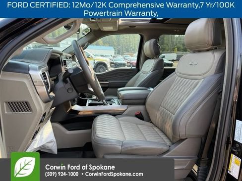 Certified 2025 Ford F150 Platinum w/ Equipment Group 703A Plus AWD/4WD image 3