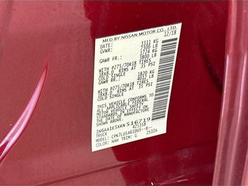 Used 2019 Nissan Titan PRO-4X image 29