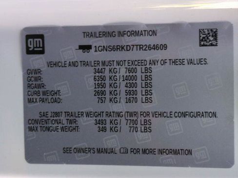 New 2026 Chevrolet Tahoe RST w/ Comfort Package image 35