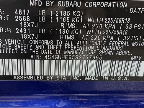 Used 2025 Subaru Crosstrek 2.5i Sport AWD/4WD image 27