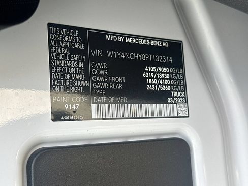 Used 2023 Mercedes-Benz Sprinter 2500 image 9