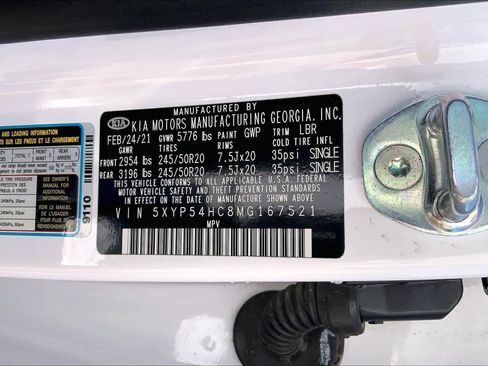 Used 2021 Kia Telluride SX w/ Towing Package FWD image 37