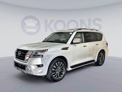 Used 2023 Nissan Armada Platinum w/ Captain's Chairs Package