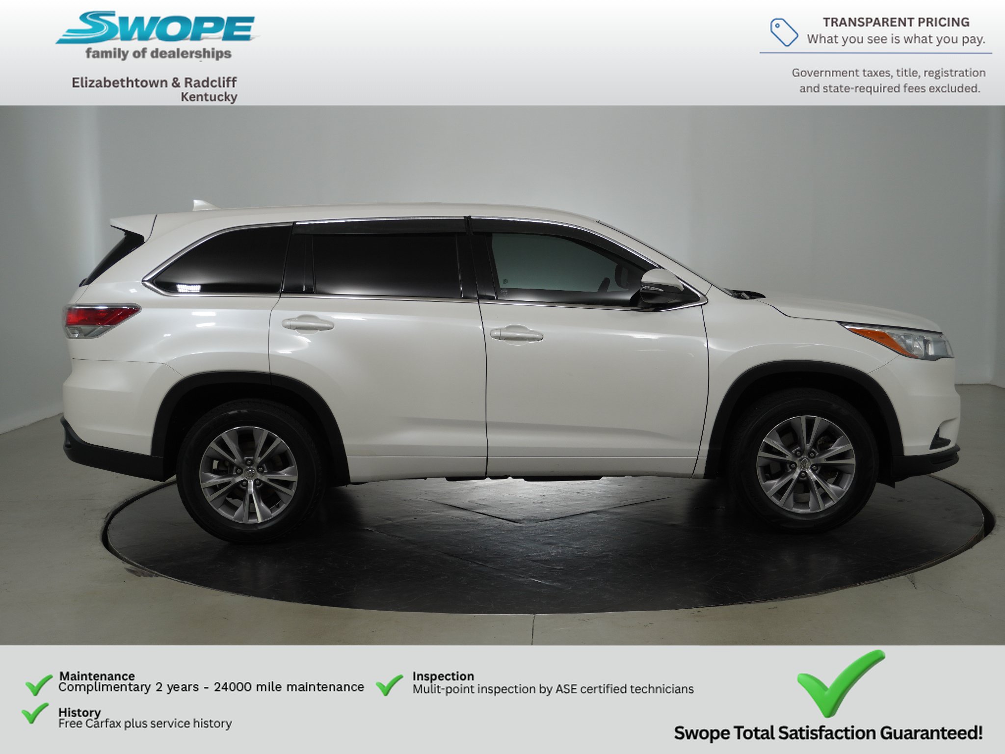 Used 2015 Toyota Highlander Plus FWD image 2