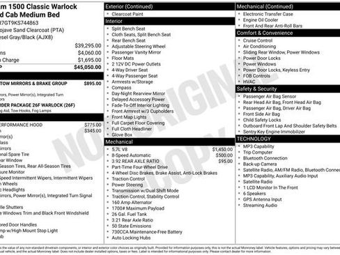 Used 2019 RAM 1500 Classic SLT AWD/4WD image 5