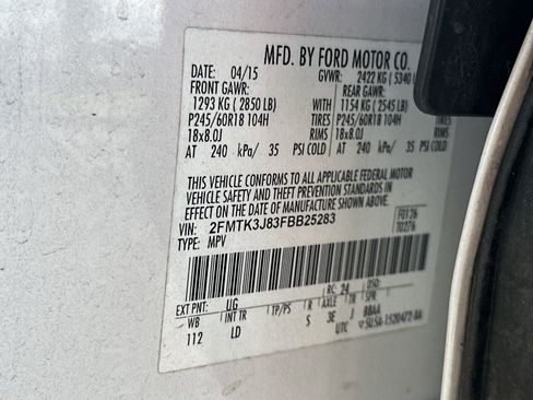 Used 2015 Ford Edge SEL w/ Equipment Group 201A image 25