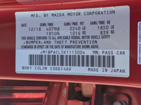 Used 2019 MAZDA MAZDA3 Sedan FWD image 34